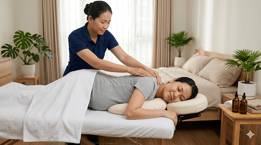 Dịch vụ massage trị liệu cho bà bầu tại nhà chuyên sâu an toàn